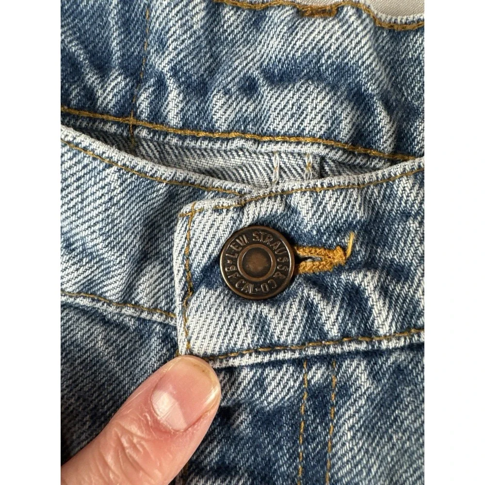 Vintage 90s Levis 550 Orange Tab Jeans USA Made Relaxed Fit 29x30 Student